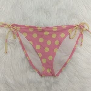 VICTORIA'S SECRET Polka Dot String Bikini Bottoms